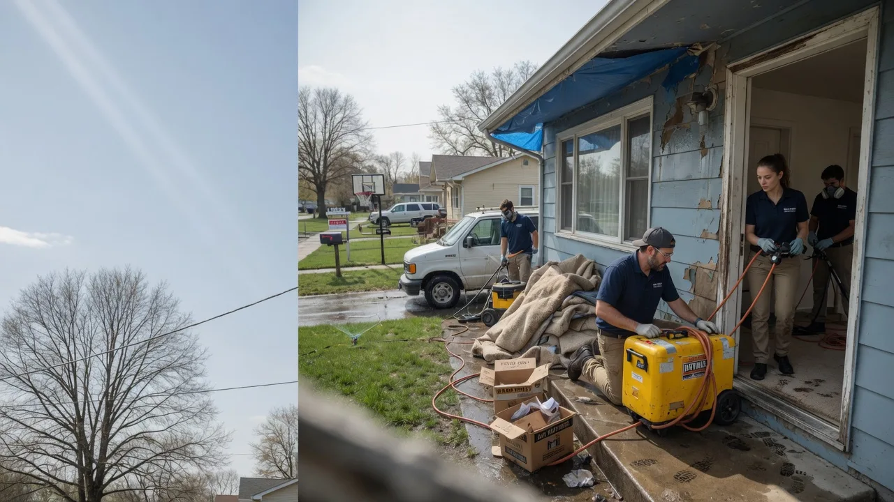 Basement Flood Cleanup in Stoy, IL near me
